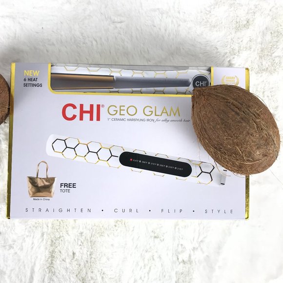 chi geo glam flat iron